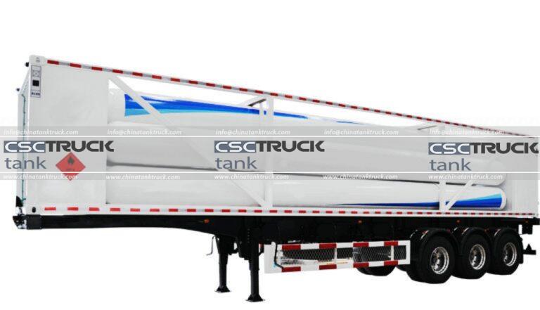 26 CBM CNG Tube Trailer Truck