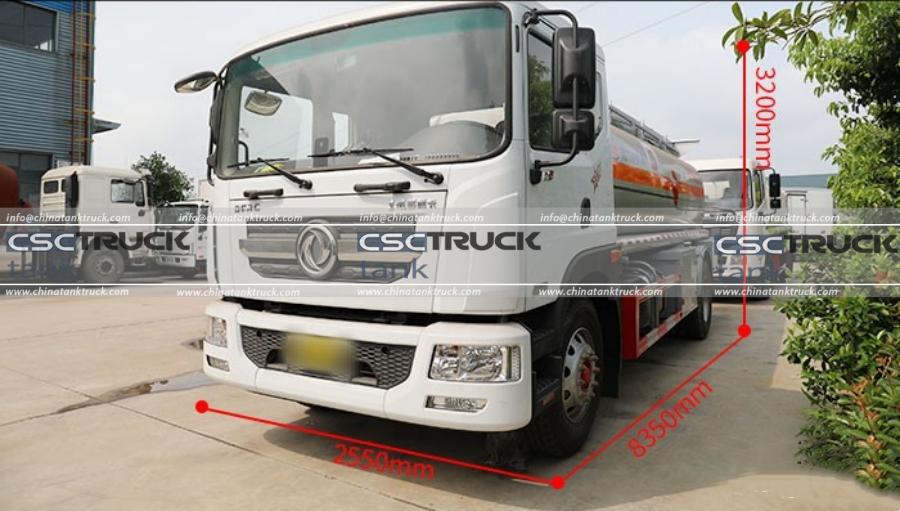 Dongfeng Duolika D9 EURO VI 13000L Fuel Tanker Truck, Quality Guaranteed!
