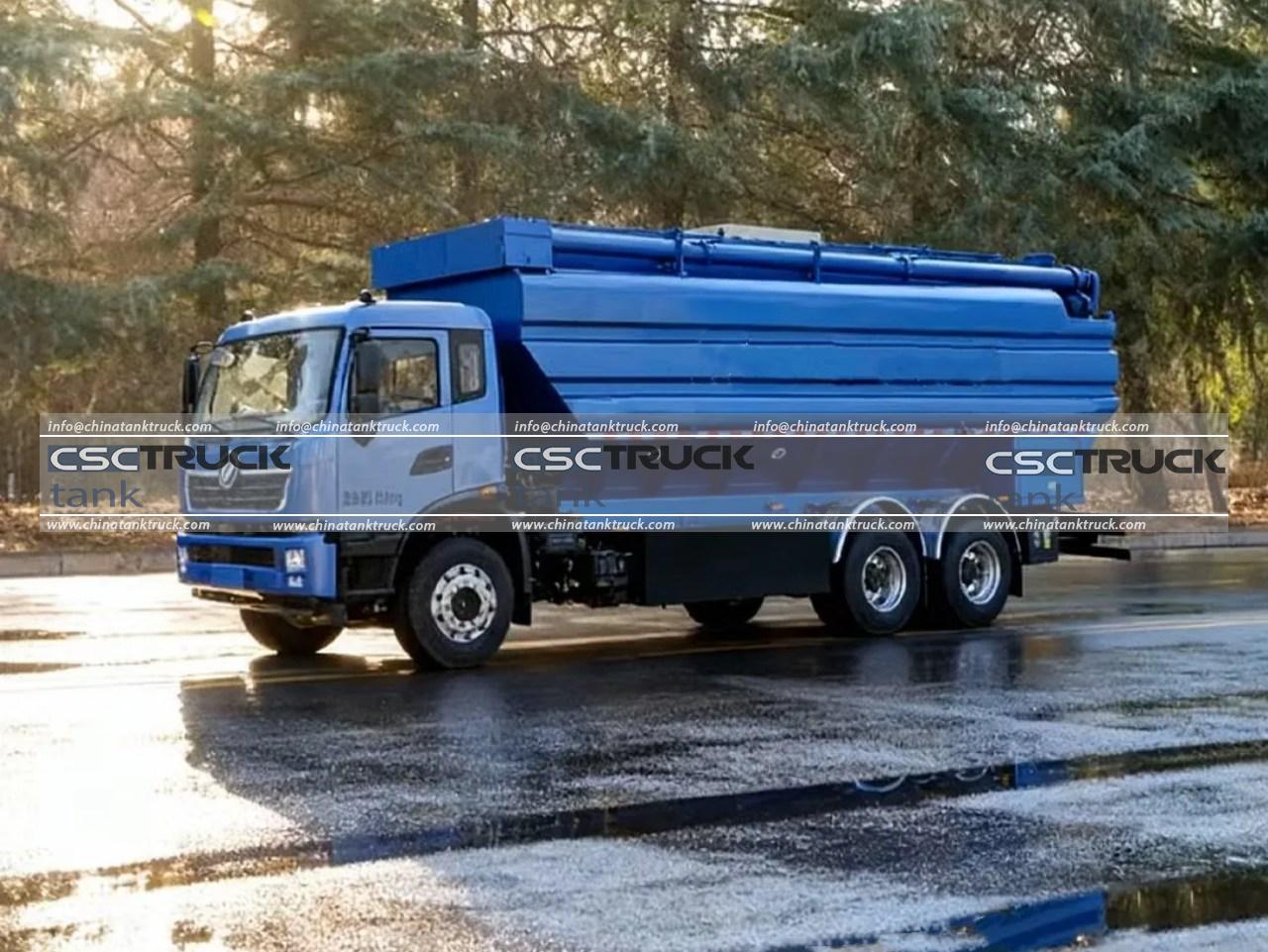 Electric 43 CBM Bulk Feed Tank Truck (2) Electric 43 CBM Bulk Feed Tank Truck (2)