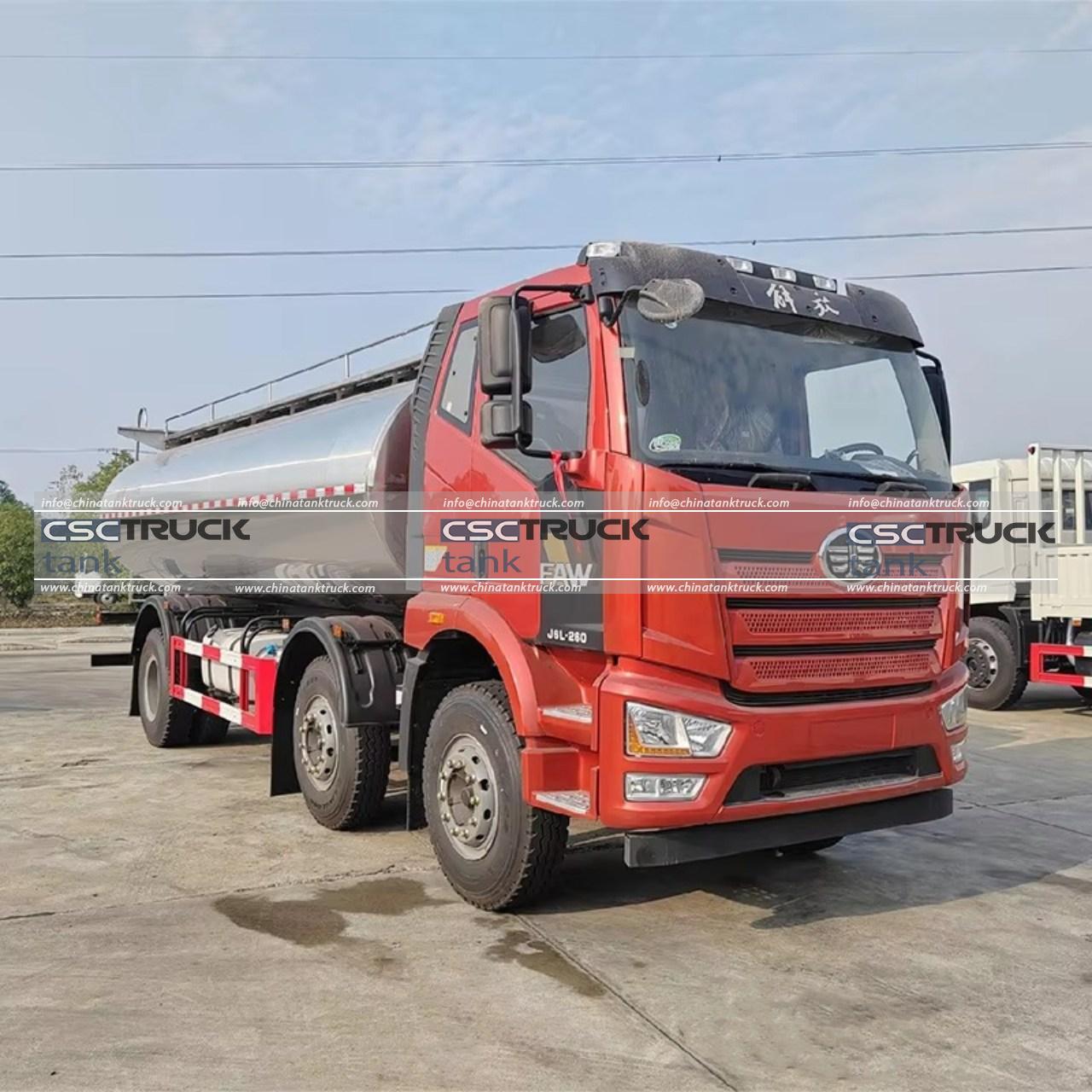 FAW 20000 Liters Milk Tanker Truck (2) FAW 20000 Liters Milk Tanker Truck (2)