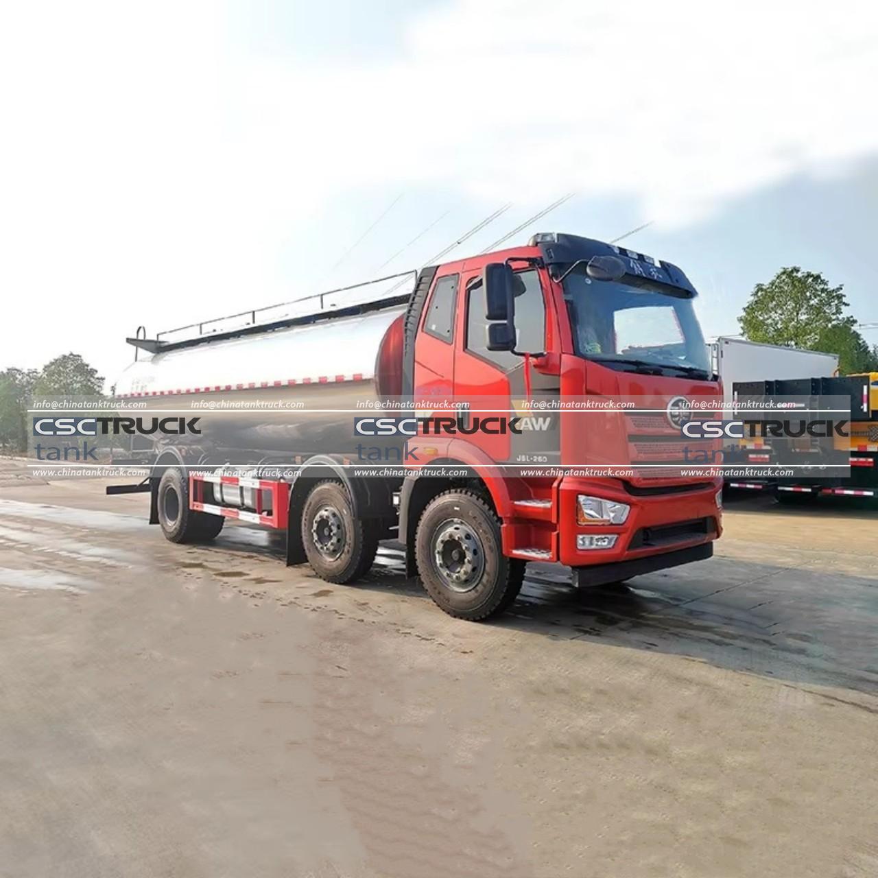 FAW 20000 Liters Milk Tanker Truck (4) FAW 20000 Liters Milk Tanker Truck (4)