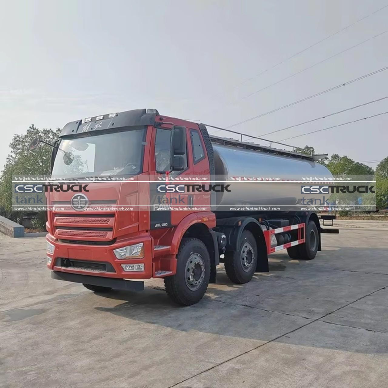 FAW 20000 Liters Milk Tanker Truck (5) FAW 20000 Liters Milk Tanker Truck (5)