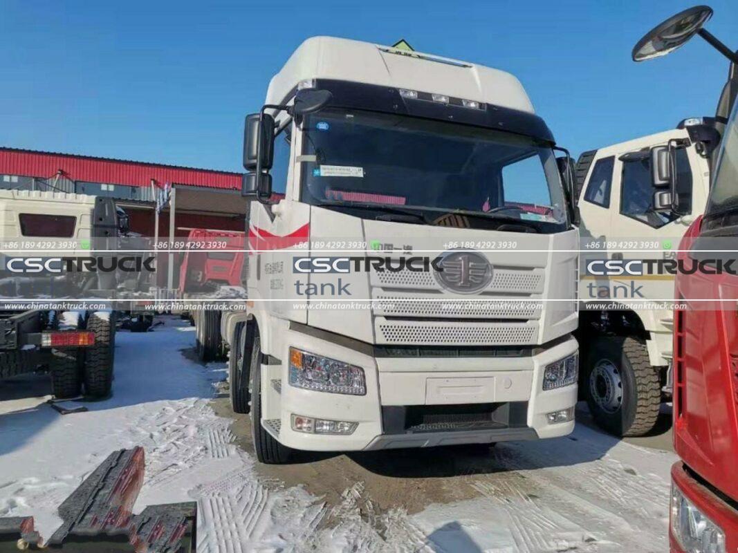 FAW J6 8x4 Fuel Tanker Lorry – Customized Fuel Tank Lorry Chassis Illustrated