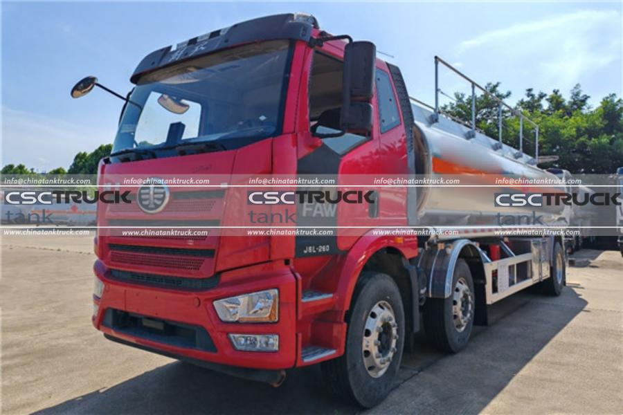 FAW J6L 22000-Liter Aluminum Fuel Tanker Truck — Exceptional Quality!