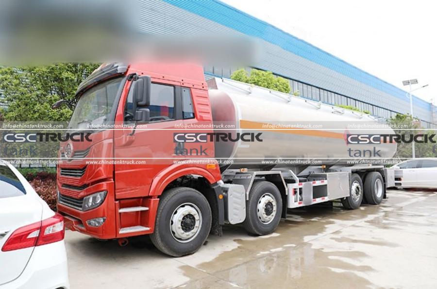 FAW Jiefang 8×4 Fuel Tanker Truck, High-End and Comfortable!