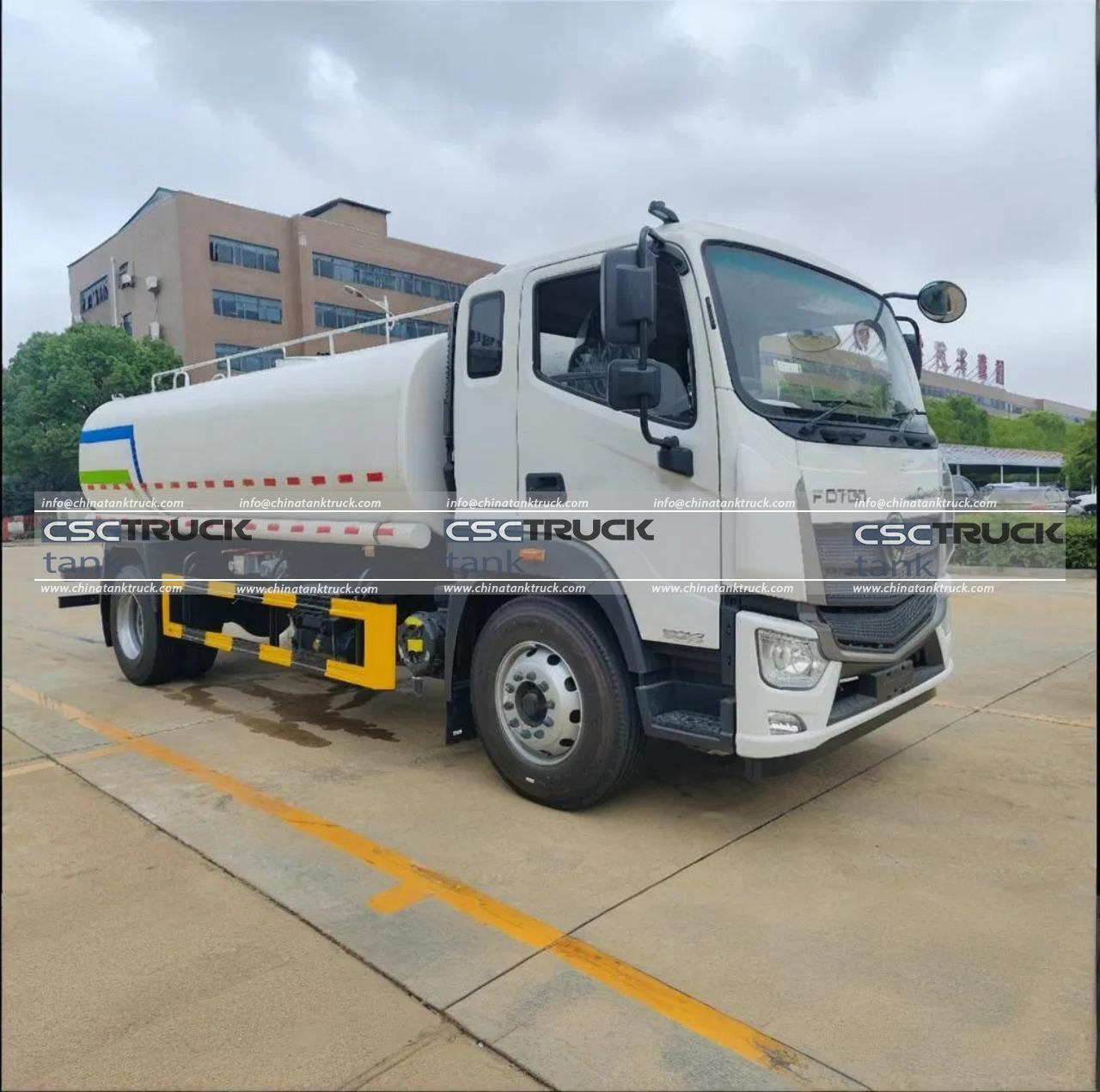 FOTON 9000 Liters Water Tanker Truck (2)