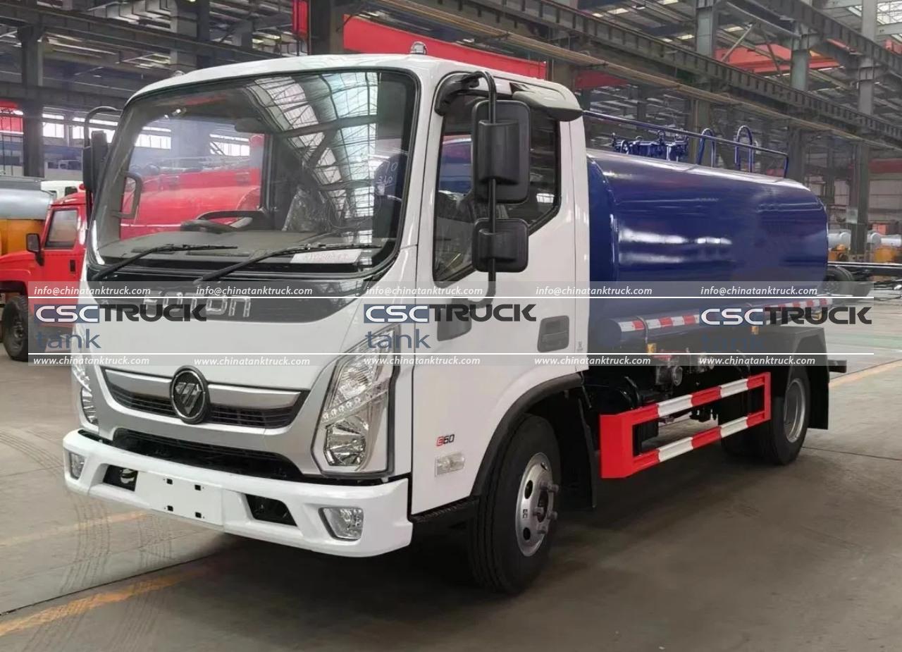 Foton 5000 Liters Jet Fuel Tanker Truck