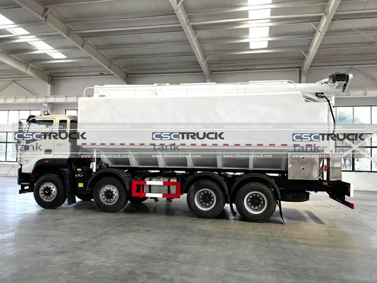 Foton Auman 40 CBM Bulk Feed Tanker Truck (5) Foton Auman 40 CBM Bulk Feed Tanker Truck (5)