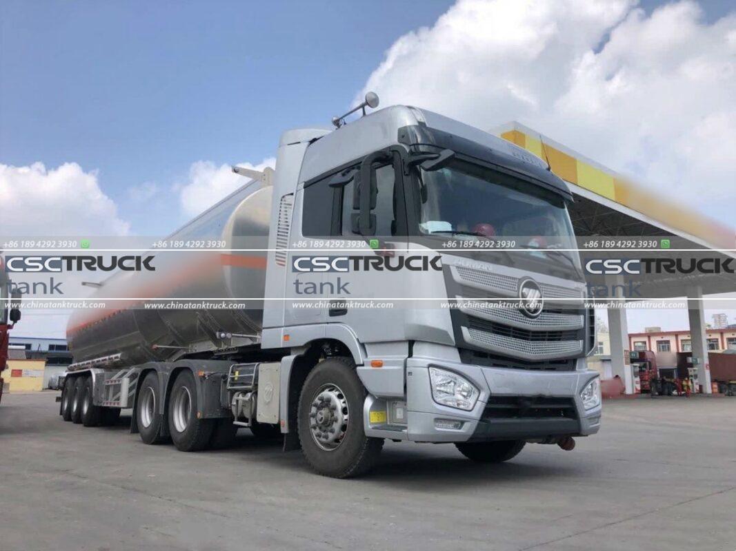 Foton Auman EST 49 CBM Fuel Tanker Truck – Designed for Long-Haul Logistics Transport!