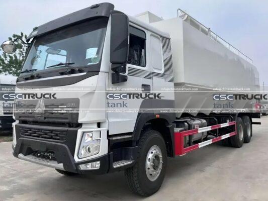 HOWO 10 Wheelers 30 CBM Dry Bulk Tank Truck