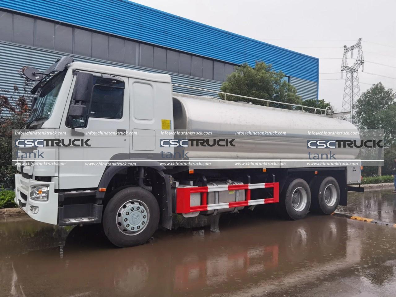 HOWO 10 Wheelers Milk Tank Truck (2)