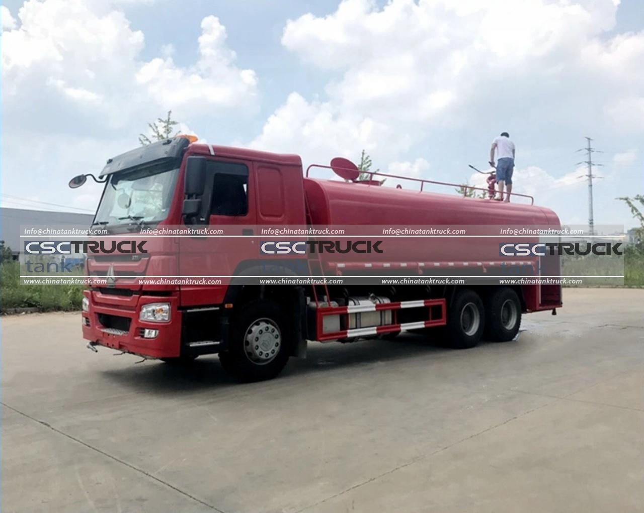 HOWO 10000 Liters Water Tank Truck (2) HOWO 10000 Liters Water Tank Truck (2)