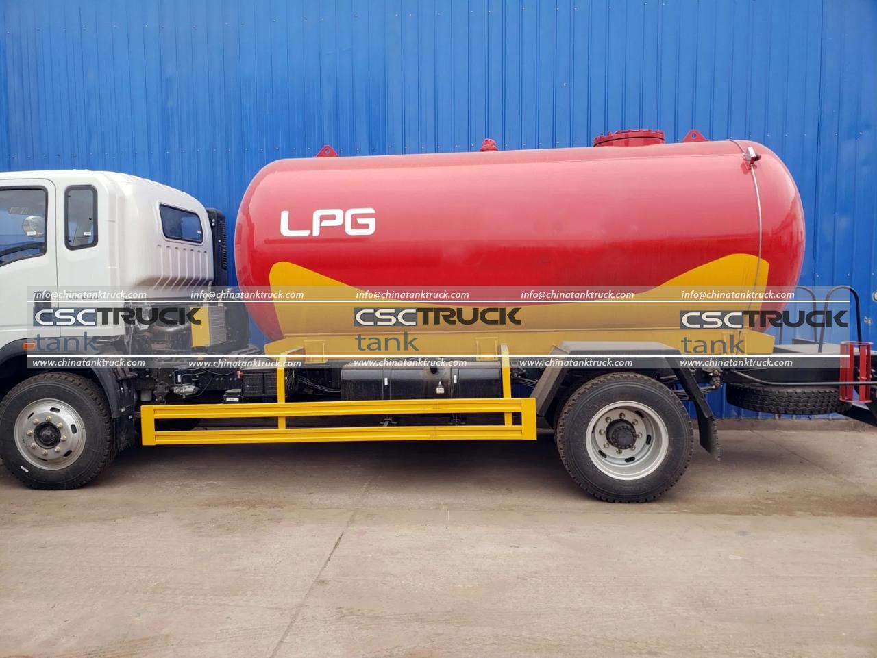 HOWO 15 CBM LPG Transport Truck (4)