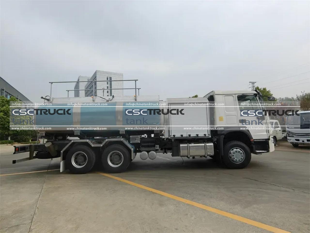 HOWO 18 CBM Aircraft Refueler Truck (5)