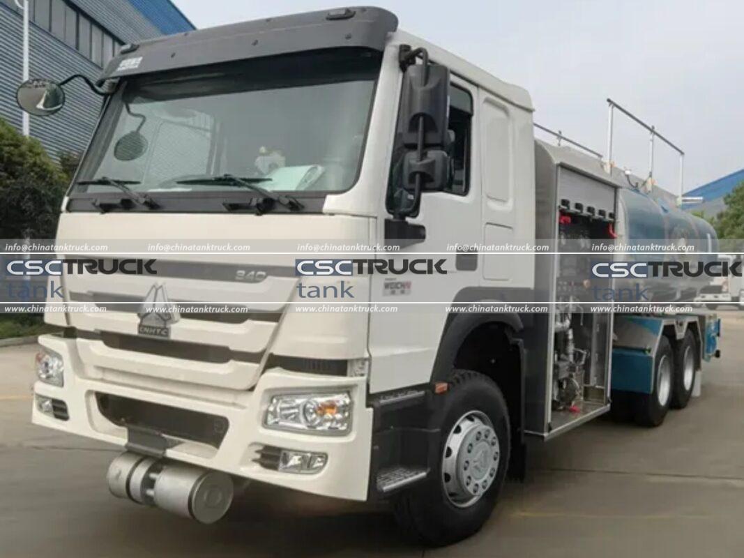 HOWO 18 CBM Aircraft Refueler Truck