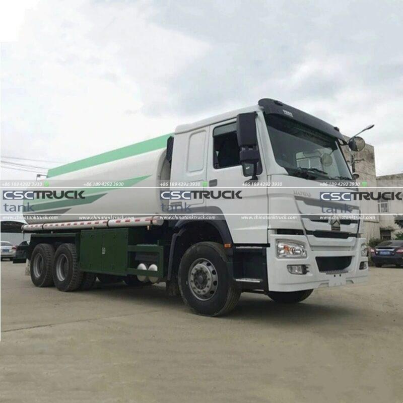 HOWO 20 CBM Chemical Tank Truck