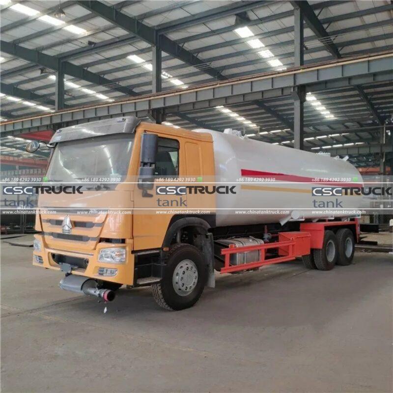 HOWO 24 CBM Propane Tank Truck