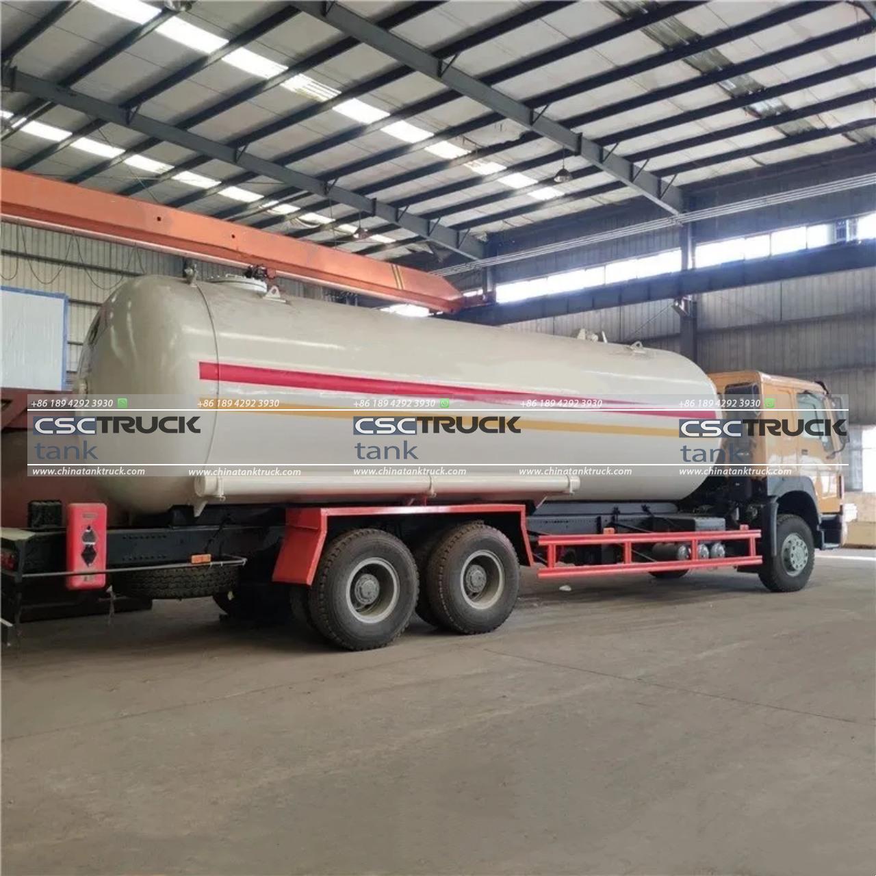 HOWO 24 CBM Propane Tank Truck (5)