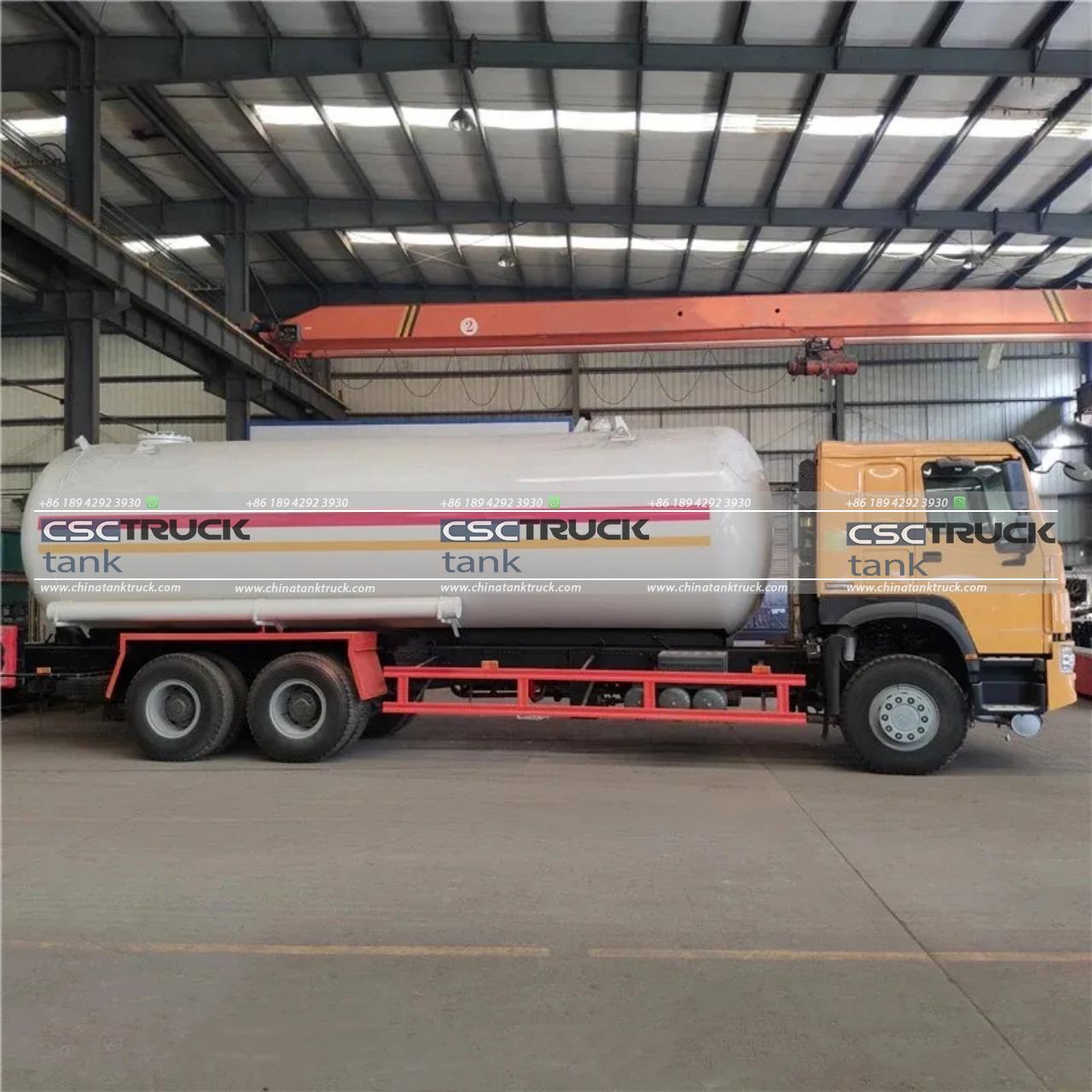 HOWO 24 CBM Propane Tank Truck (6)