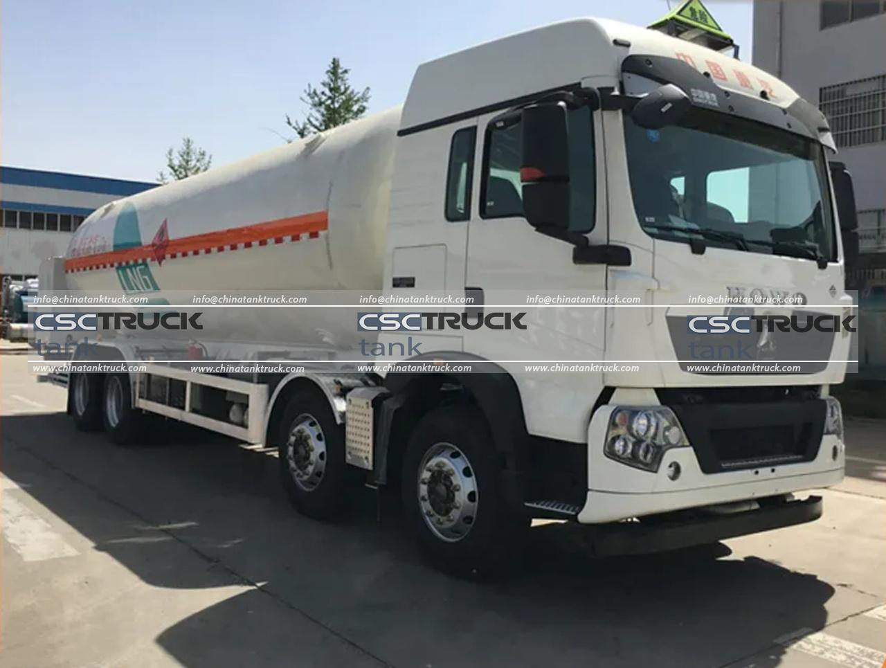 HOWO 27 CBM LNG Transport Truck (2) HOWO 27 CBM LNG Transport Truck (2)
