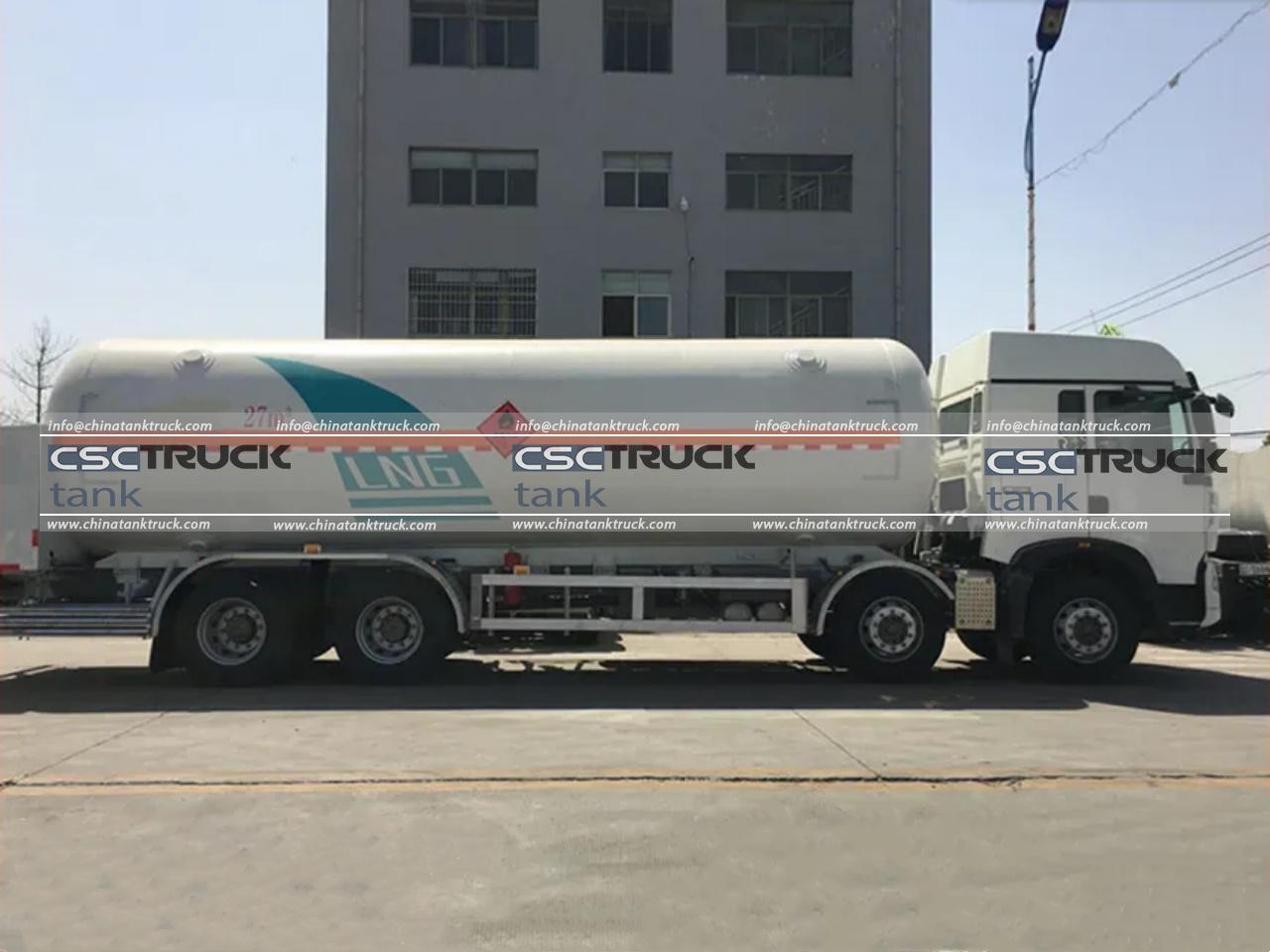 HOWO 27 CBM LNG Transport Truck (3) HOWO 27 CBM LNG Transport Truck (3)