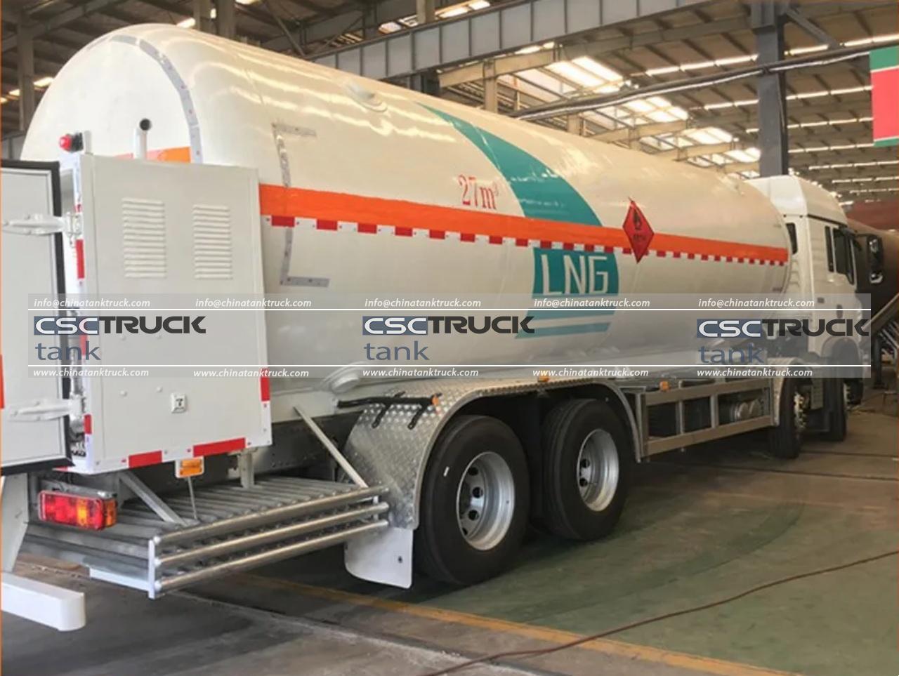 HOWO 27 CBM LNG Transport Truck (6) HOWO 27 CBM LNG Transport Truck (6)