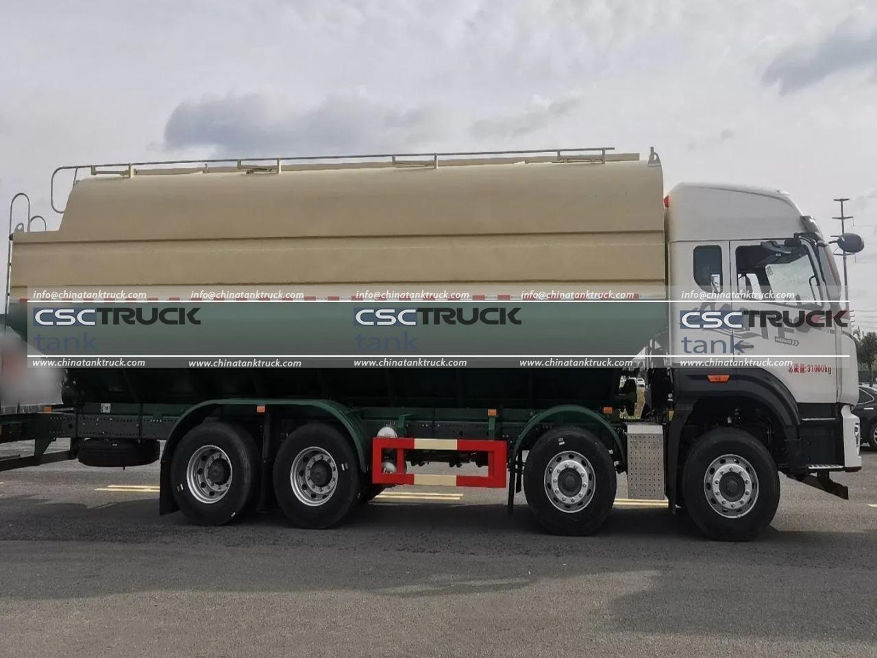 HOWO 40 CBM Bulk Feeder Truck (3) HOWO 40 CBM Bulk Feeder Truck (3)