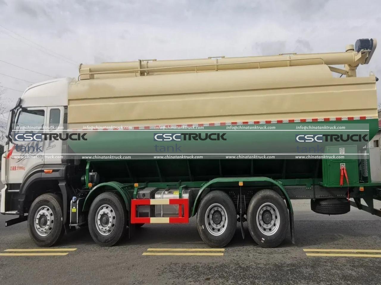 HOWO 40 CBM Bulk Feeder Truck (5) HOWO 40 CBM Bulk Feeder Truck (5)