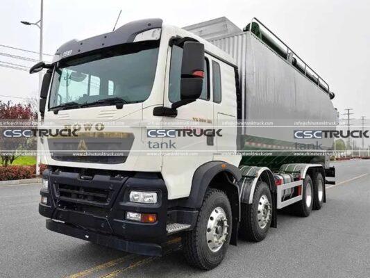 HOWO 40 CBM Dry Bulk Tanker Truck