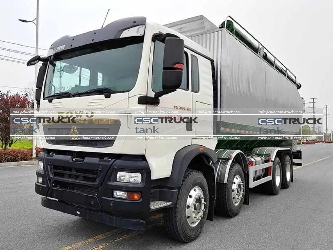 HOWO 40 CBM Dry Bulk Tanker Truck