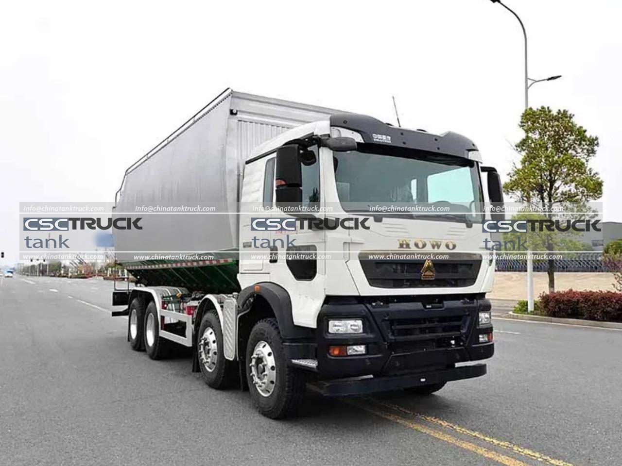 HOWO 40 CBM Dry Bulk Tanker Truck (2)