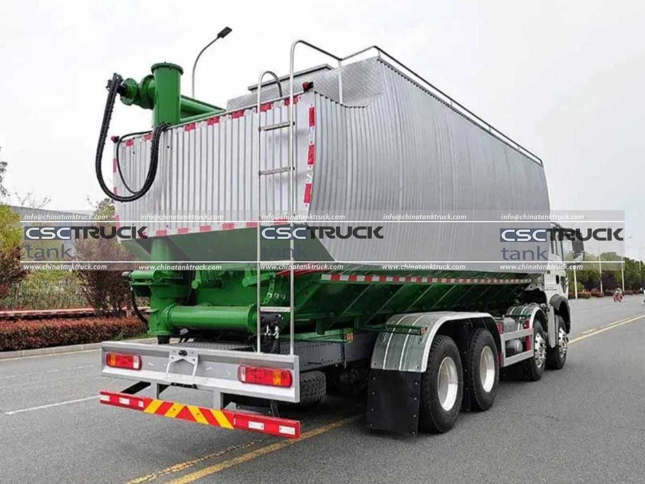 HOWO 40 CBM Dry Bulk Tanker Truck (5)