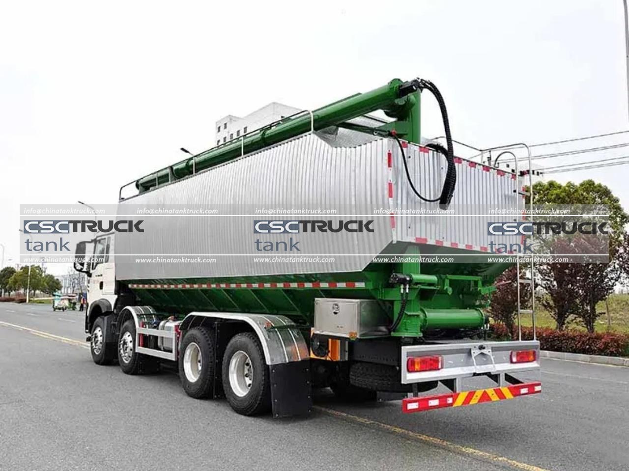 HOWO 40 CBM Dry Bulk Tanker Truck (6)