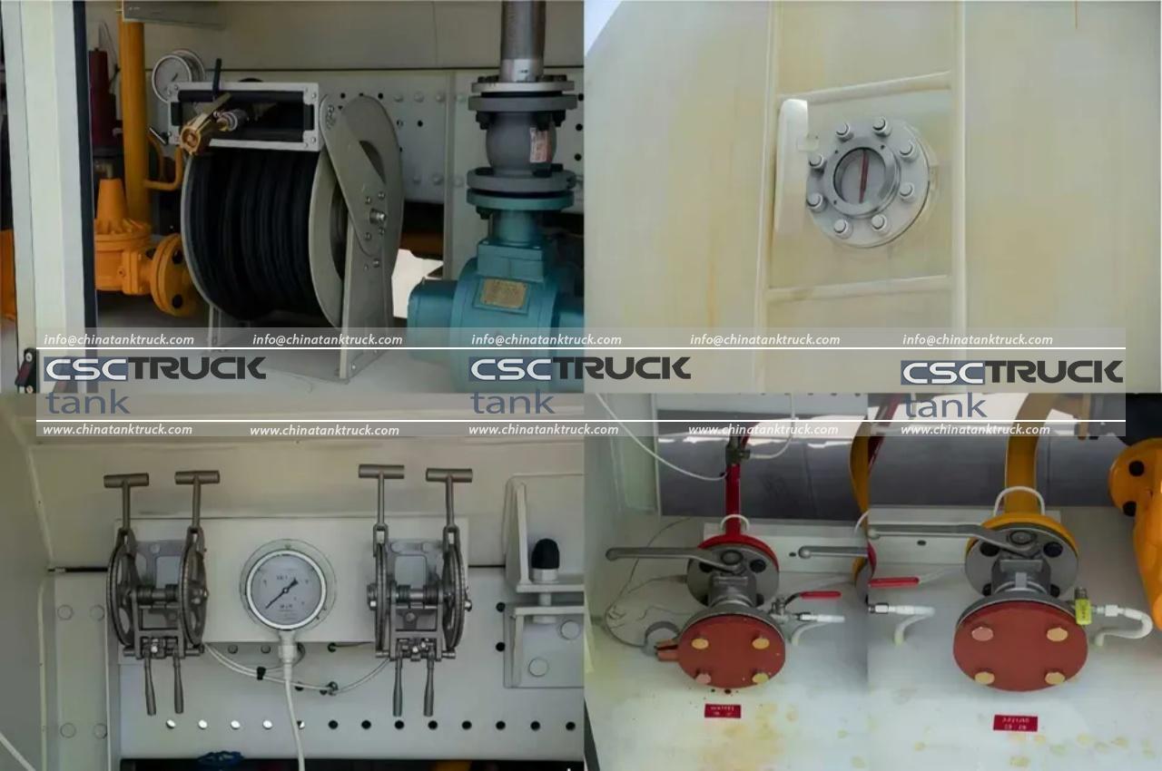 HOWO 5000L Mobile LPG Dispenser Truck (6)