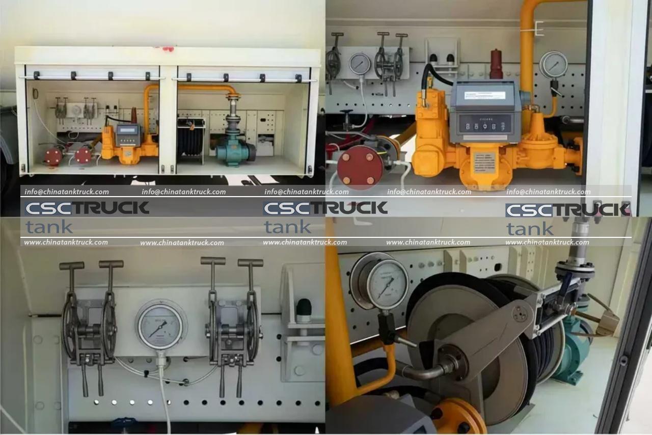 HOWO 5000L Mobile LPG Dispenser Truck (7)