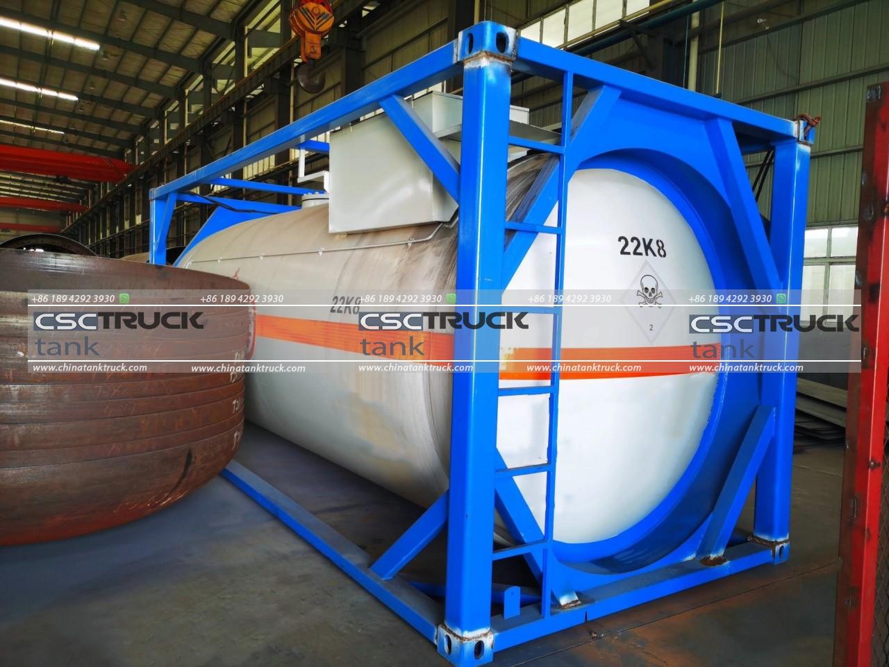 20FT Liquid Chlorine ISO Tank Container (5) 20FT Liquid Chlorine ISO Tank Container (5)
