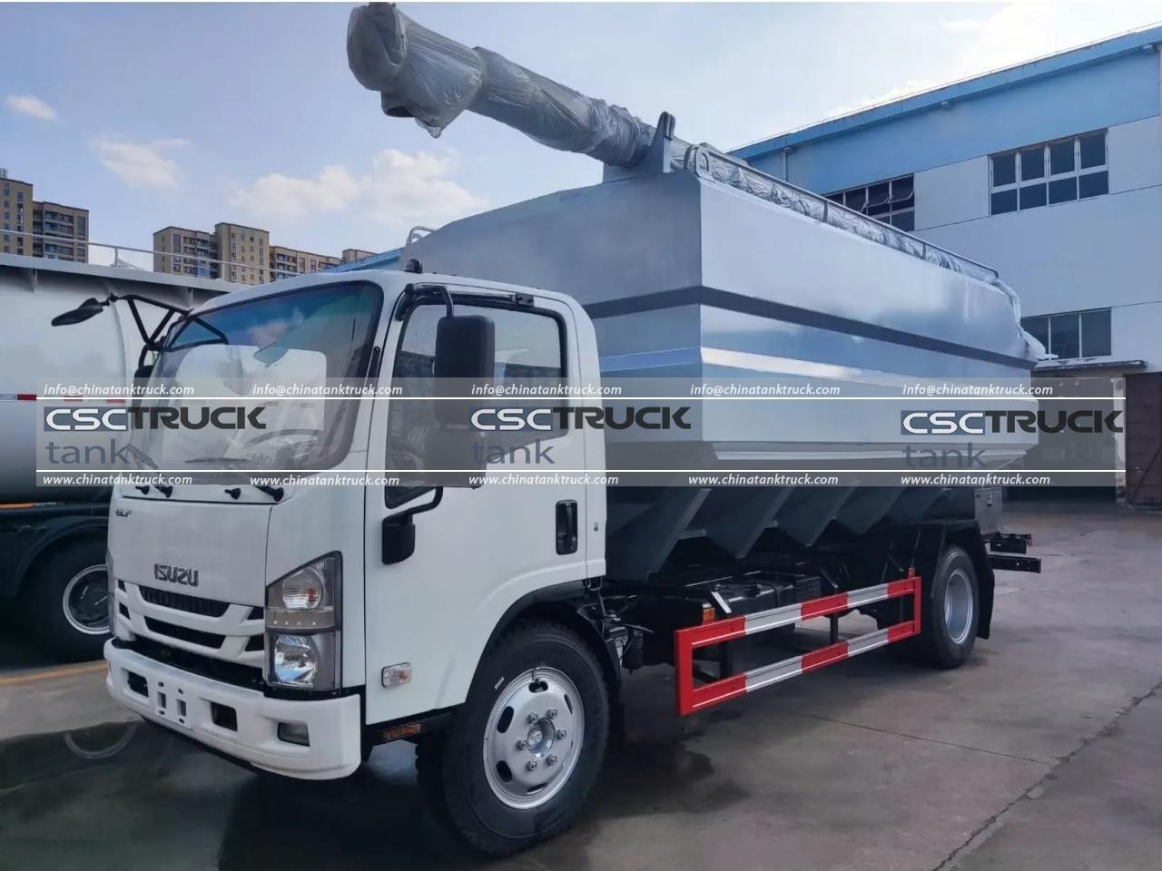 ISUZU ELF 6T Payload Bulk Feed Tanker Truck