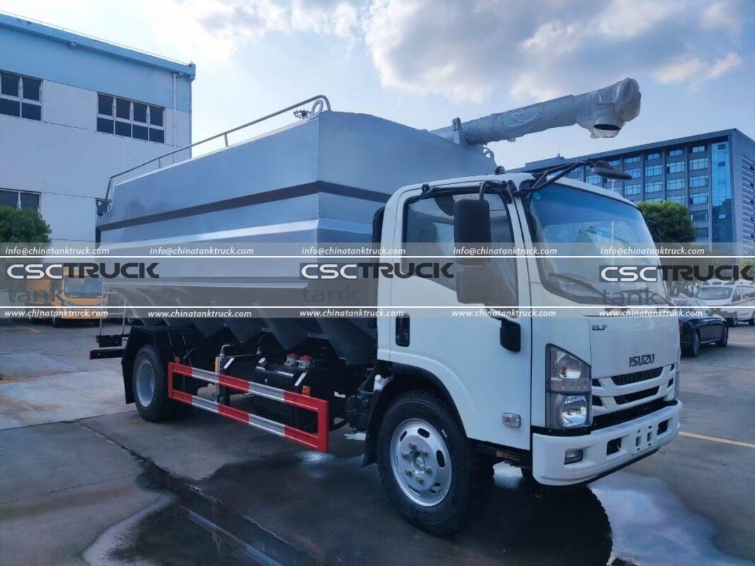 ISUZU ELF 6T Payload Bulk Feed Tanker Truck (2)