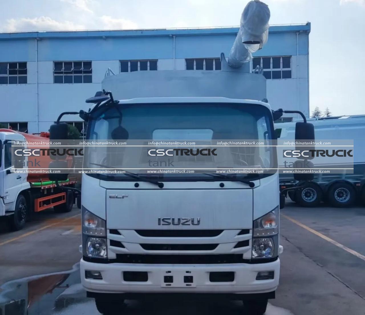 ISUZU ELF 6T Payload Bulk Feed Tanker Truck (3) ISUZU ELF 6T Payload Bulk Feed Tanker Truck (3)