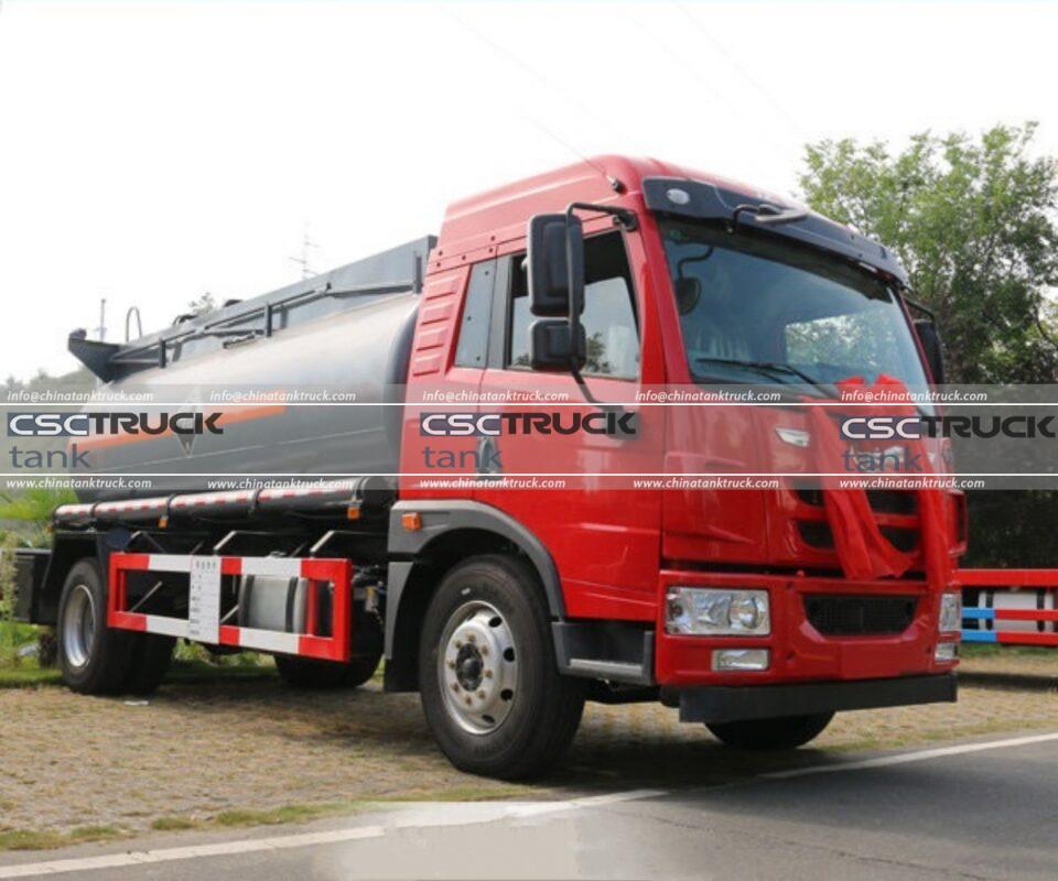 Illustrated Guide to the FAW 9 CBM Corrosive Tanker Truck