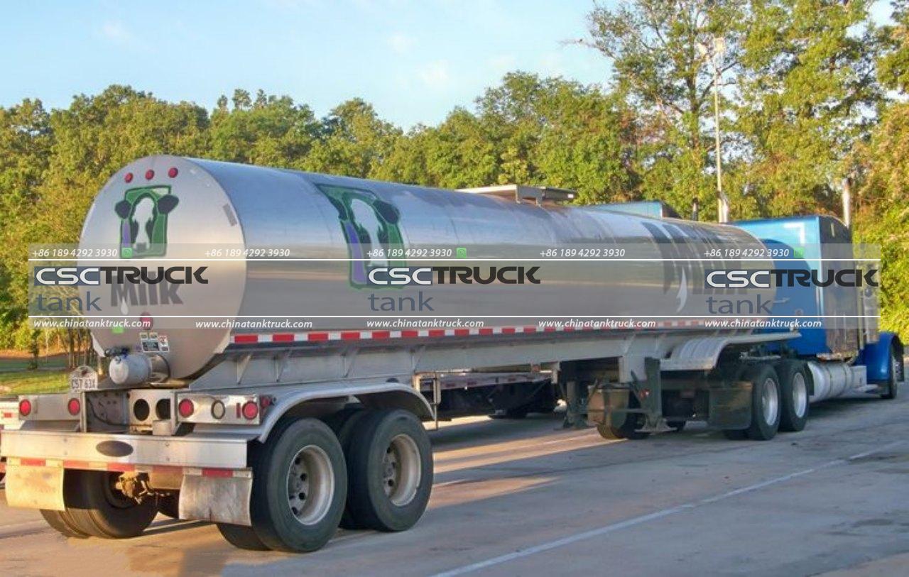 Milk tank truck (2)