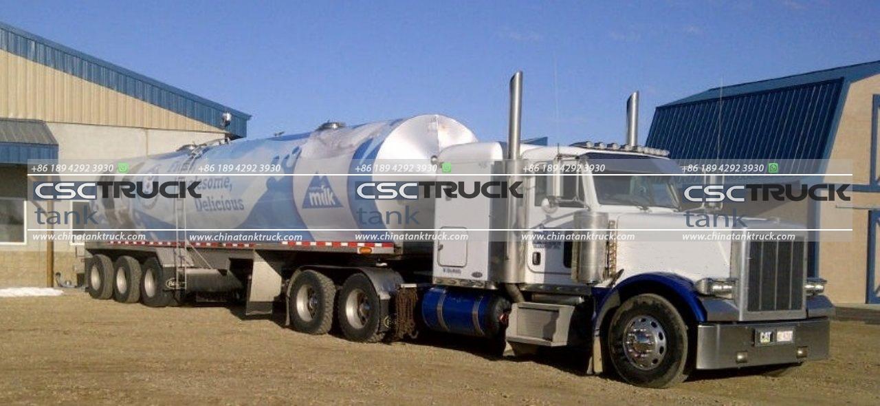 Milk tank truck (3)