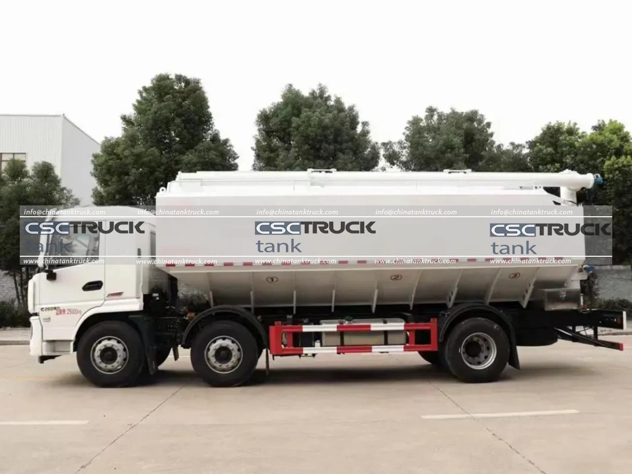 SHACMAN 30 CBM Pneumatic Bulk Tanker Truck (4)