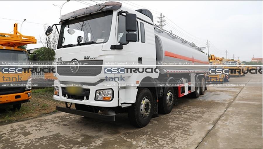 SHACMAN Delong New M3000 8×4 EURO VI 25000L Fuel Tanker Truck, Equipped with Safety Features! (2)