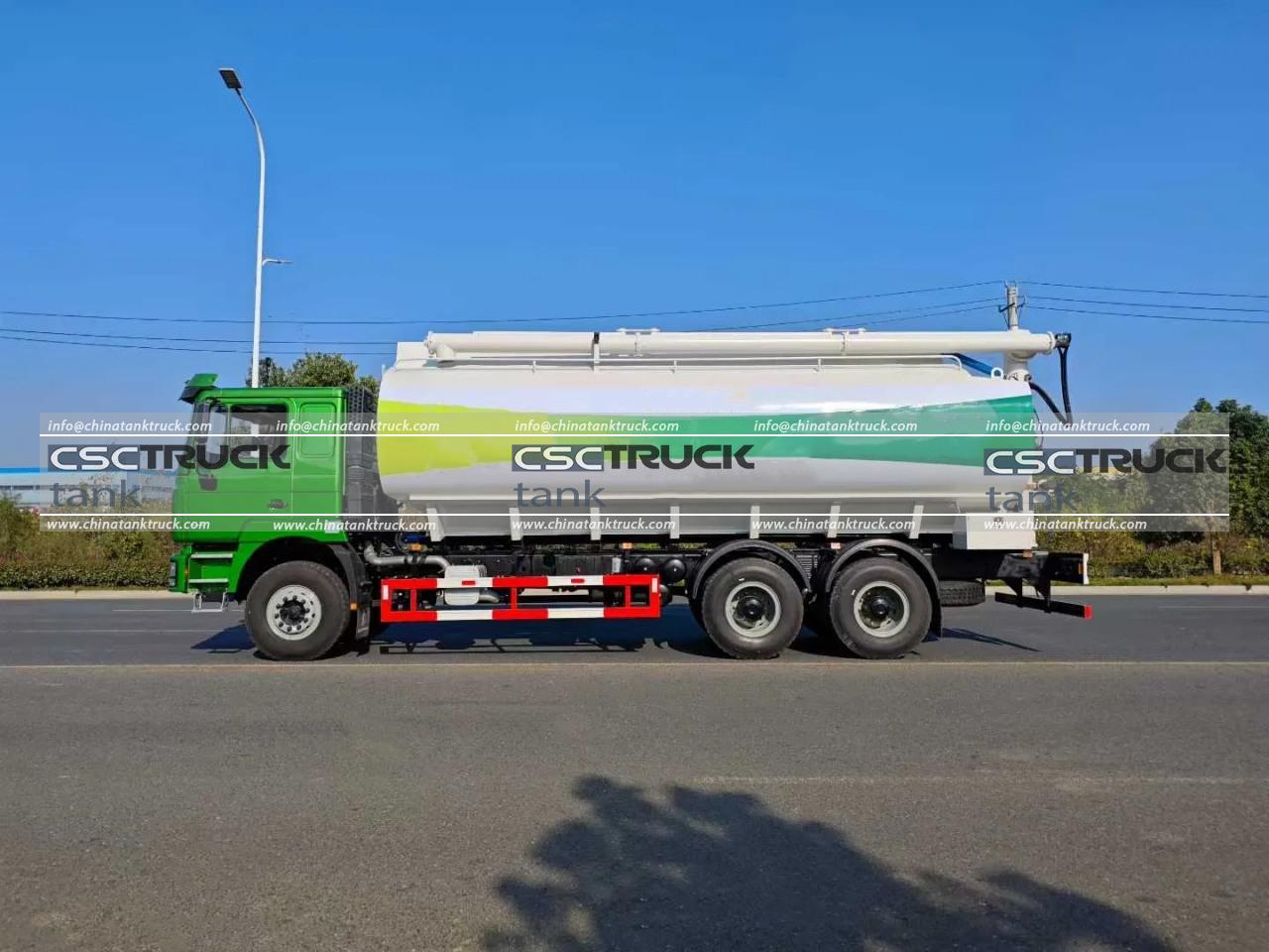 SHACMAN F3000 30 CBM Pneumatic Tank Truck (3)