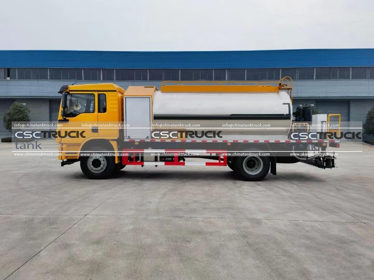 SHACMAN L3000 12 CBM Asphalt Tank Truck (5) SHACMAN L3000 12 CBM Asphalt Tank Truck (5)