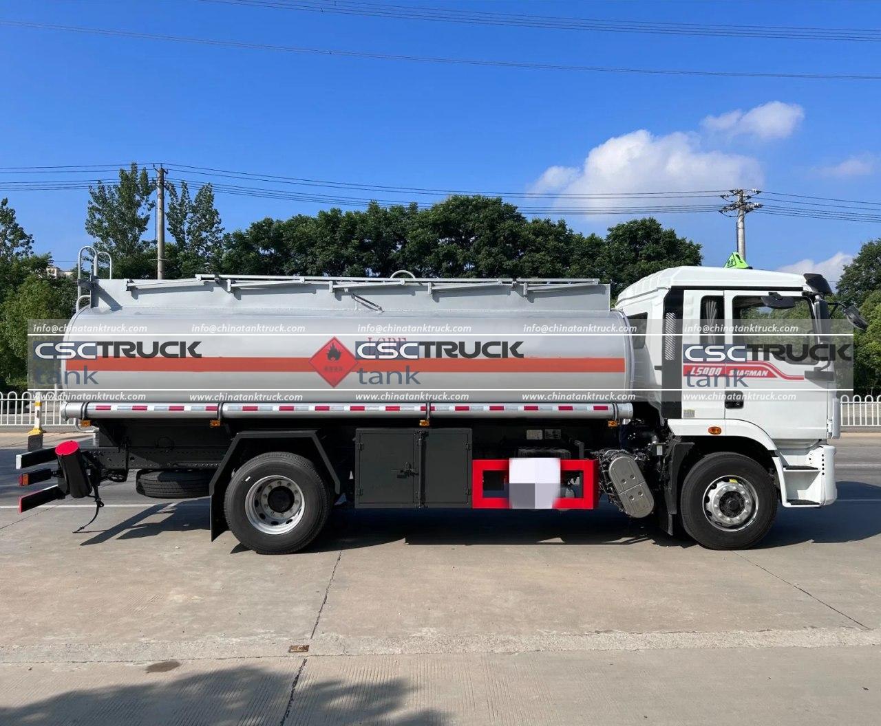 SHACMAN L5000 15 CBM Fuel Tank Truck (5) SHACMAN L5000 15 CBM Fuel Tank Truck (5)