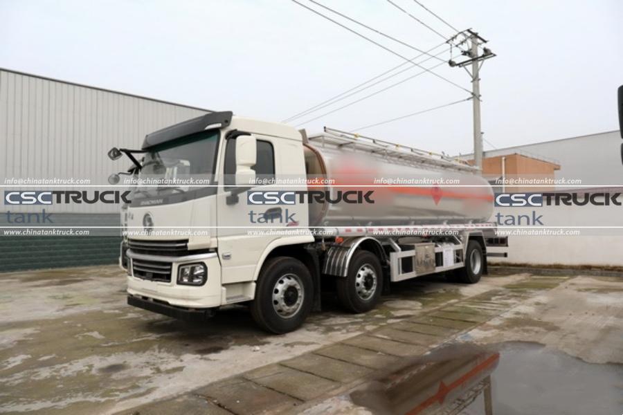 SHACMAN Tri-Axle EURO VI 22 CBM Aluminum Fuel Tanker Lorry – A Fuel-Saving Pioneer!