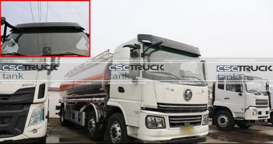 SHACMAN Wing 6 Small 3-Axle EURO VI Aluminum Oil Tanker Lorry—Lighter and More Fuel-efficient!