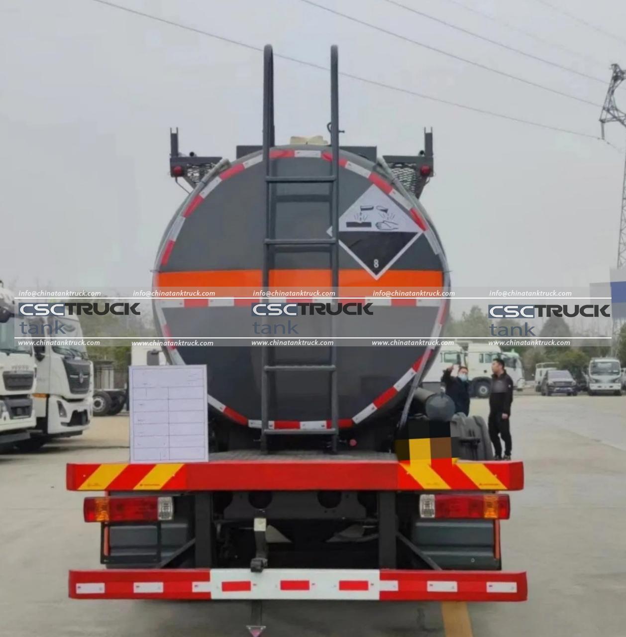 12 Wheelers 30000 Liters Corrosive Tank Truck (5) 12 Wheelers 30000 Liters Corrosive Tank Truck (5)